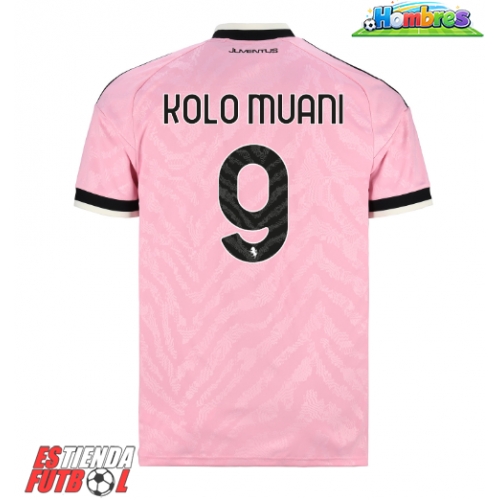 Juventus Randal Kolo Muani #9 Segunda Equipación 2026-27 Manga Corta